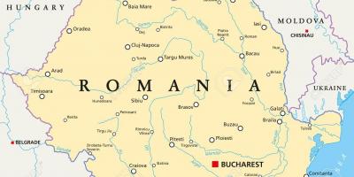 Карта Букурешт, Румунија