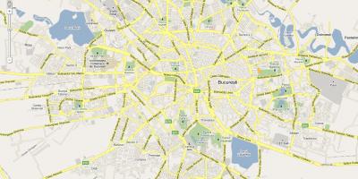 Мапа града bucuresti, Romania