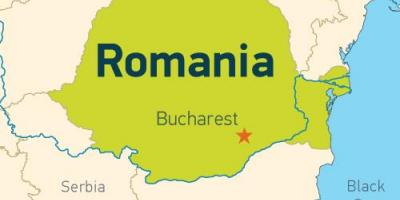 Букурешт на мапи